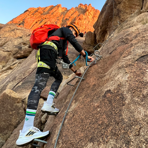 Al-Bayda Mountain Climbing Adventure – Shurooq Via Ferrata