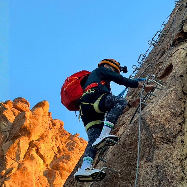 Al-Bayda Mountain Climbing Adventure – Shurooq Via Ferrata
