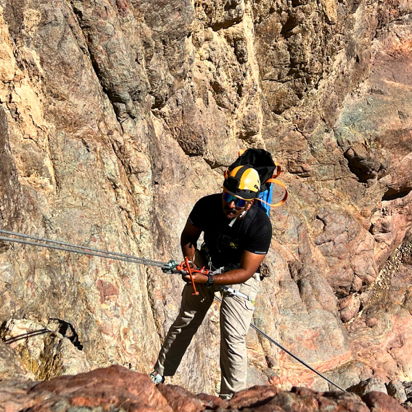Mount Uhud Rope Descent