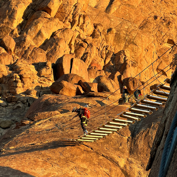 Al-Bayda Mountain Climbing Adventure – Shurooq Via Ferrata