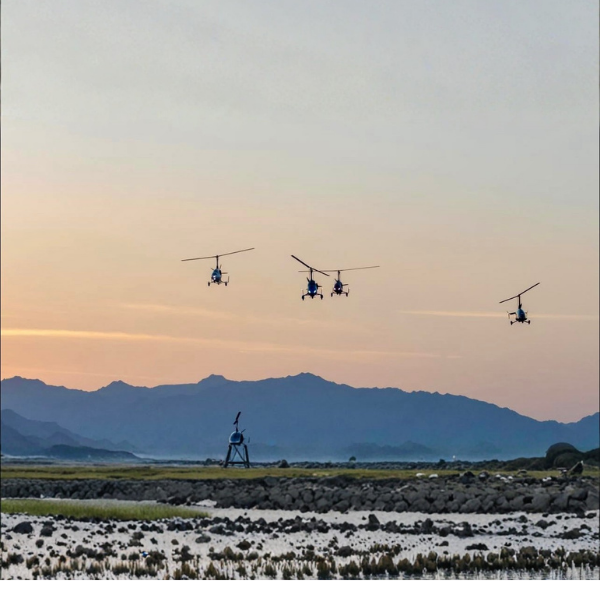 Gyrocopter Flight Over Al-Mandasa Area & Farms